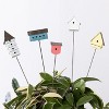 Transpac Mini Metal Birdhouse Pick S/5 Home Decorations Spring - 2 of 2