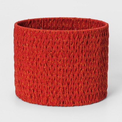 Decorative Basket Red/Gold - Project 62™ – Target Inventory Checker ...
