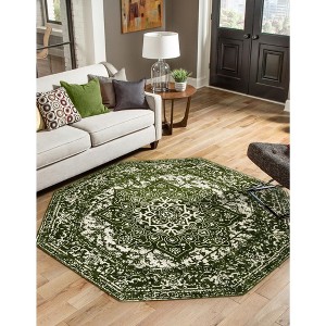 Unique Loom    Richmond Medallion Area Rug - 1 of 4