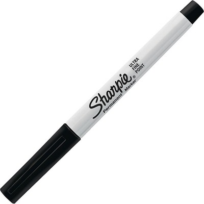 Sharpie Permanent Markers Ultra Fine Tip Black (37121) 593980