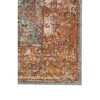 Teal And Orange Medallion Distressed Area Rug - 4 of 4