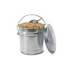 Birds Choice 6gal Galvanized Seed Can: Squirrel-Proof, Weather-Resistant, 50lb Capacity - 2 of 2