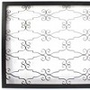 HomeRoots 43" X 63" Black Metal Wall Decor - 4 of 4