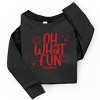 SmileyWorld Oh What Fun - Toddler Long Sleeve Graphic Tee and Youth Long Sleeve Graphic T-Shirt - 2 of 4