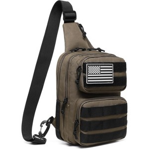 Tactical Crossbody Bag for Men - Durable Sling Bag with Cross Body Design EDC Shoulder bag - 1 of 4