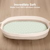 KeaBabies Bassinet Sheet for Baby Girls, Boys, 2-Pack Isla Fitted Bassinet Sheets, Bassinet Mattress Sheets - 2 of 4