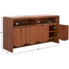 Narine 4 Door 2 Shelf Sideboard/Media Stand - MED9620 - Safavieh - 4 of 4