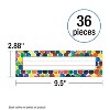 Carson Dellosa Education Eric Carle Dots Desk Nameplates, 36 Per Pack, 6 Packs - 3 of 3