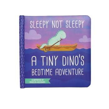 Manhattan Toy Sleepy Not Sleepy - A Tiny Dino's Bedtime Adventure Board Book, Ages 6 Months and up
