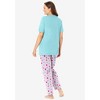 Dreams & Co. Graphic Tee PJ Set - 3 of 4