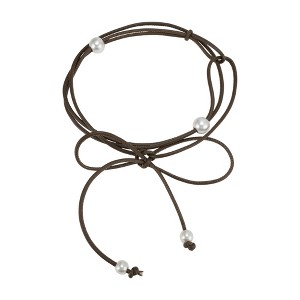 Unique Bargains Christmas Four Pearl Knotted Festival Wrap Belt 1 Pc - 1 of 4