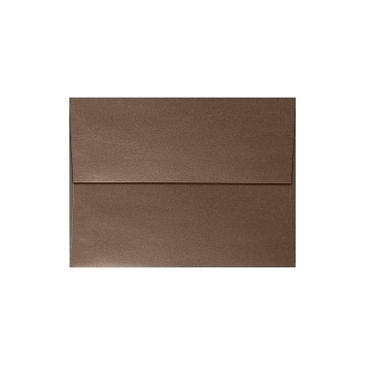 LUX A7 Invitation Envelopes 5 1/4 x 7 1/4 50/Box Bronze Metallic 5380-12-50