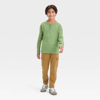 Cat & Jack - Brandclub - Boys' Long Sleeve Relaxed Fit