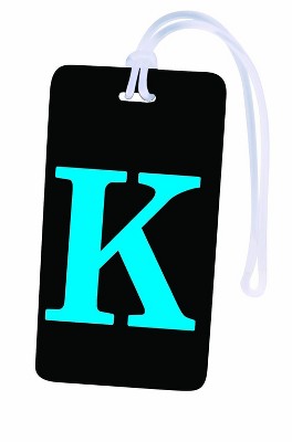 Fifth Avenue Manufacturers Letter E Initial Alphabet 3-D Luggage Tag, Adult Unisex, Size: Large