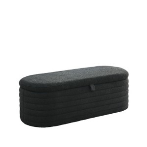 NicBex Storage Ottoman Bench for Bedroom,Elegant Storage Bench with Safety Hinge,Ottoman for Living Room, Bedroom,Entryway - 1 of 4