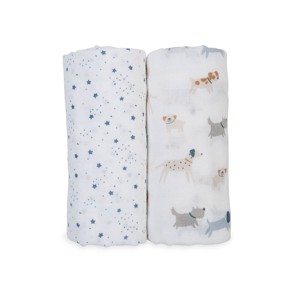 Cotton Swaddle 2 Pack - 1 of 4