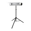 Kenmore Carbon Infrared 1500W Electric Patio Heater with Tripod & Remote Silver: Indoor/Outdoor Use, 130 Sq Ft Coverage - 2 of 4