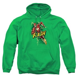 Jla Bolt Run Adult Pull-Over Hoodie - 1 of 4