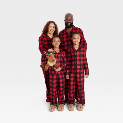 Buffalo Check Matching Family Dog Pajamas Wondershop Red black Target