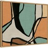 Amanti Art Abstract Stained Glass I by June Erica Vess Framed Canvas Wall Art - 2 of 4
