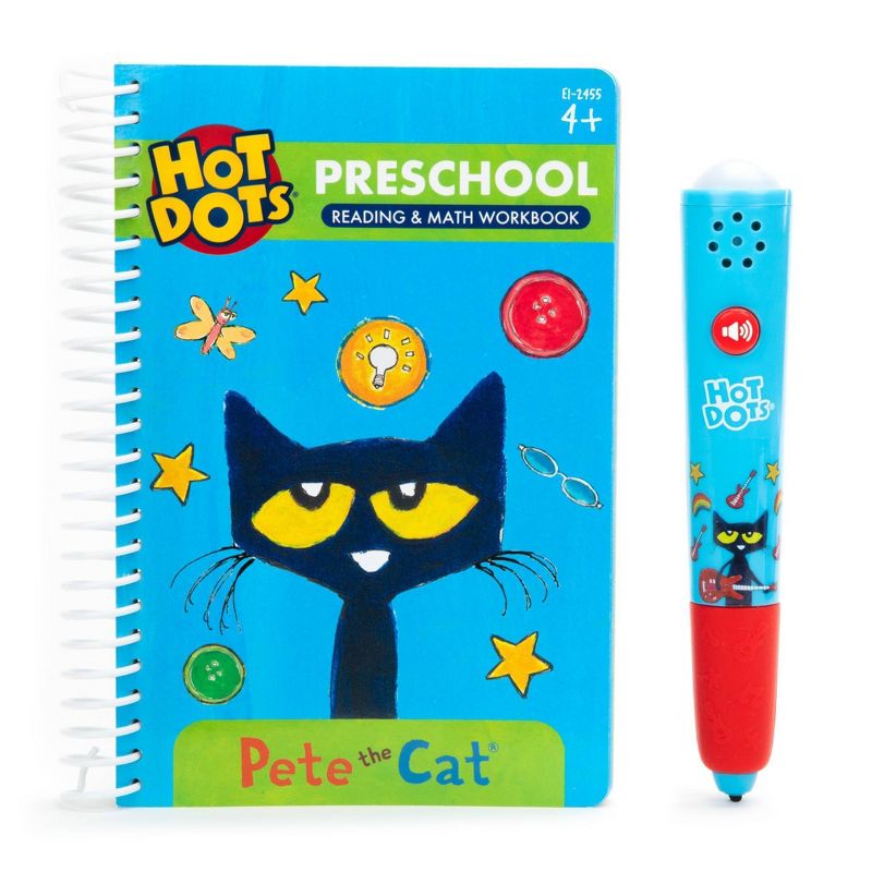 Educational Insights Hot Dots Pete the Cat Preschool Reading &#38; Math, 2 of 9