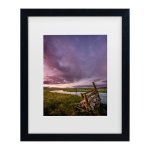Trademark Fine Art - Dan Ballard Snaked River Matted Framed Art - 1 of 4