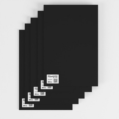 74595: Black Foam Boards, 20x30 (25 Packs)