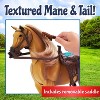 Sunny Days Entertainment | Quarter Horse with Moveable Head, Realistic Sound and 14 Grooming Accessories | Blue Ribbon Champions Deluxe Toy Horses - 4 of 4