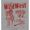 Wild West Cowboy Adult Crew Neck Short Sleeve Tee - 2 of 3