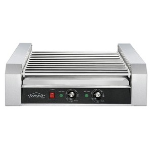 PartyHut PartyHut Commercial Hotdog Machine 11 Roller and 30 Hot Dog Grill Cooker Warmer - 1 of 4