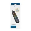 Kensington SmartSockets Color-Coded Strip Surge Protector, 6 AC Outlets, 8 ft Cord, 1,260 J, Black - 2 of 4