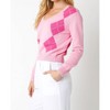 Women's Lea Argyle Sweater - OLIVACEOUS - 2 of 4