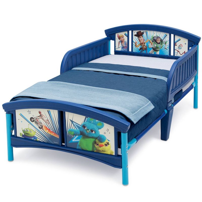 Toddler Disney Pixar Toy Story 4 Plastic Kids&#39; Bed - Delta Children, 5 of 11