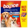 Bounce Fresh Scent Pet Hair and Lint Guard Mega Fabric Softener Dryer Sheets - 2 of 4