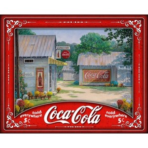 Springtime Serenity 500 Piece Coca Cola Jigsaw Puzzle - 1 of 3