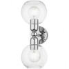 Livex Lighting Downtown 2 - Light Vanity in  Polished Chrome - 4 of 4