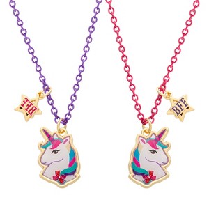 JoJo Siwa Unicorn Best Friends Forever Necklace - Set of 2 - 1 of 3