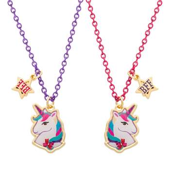 JoJo Siwa Unicorn Best Friends Forever Necklace - Set of 2