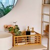 WeThinkStorage Set of 3 Home Storage Organizer Bamboo Bin Ivory - 2 of 4