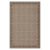 homfan Scalloped Washable Rug w/ Non-Slip Back - Modern Low-Pile Carpet for Living Room, Bedroom - 4 of 4