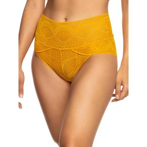 Felina | Finesse Modern Mock-Wrap Brief | Panty | Lace | Full Coverage | Comfort - 1 of 2