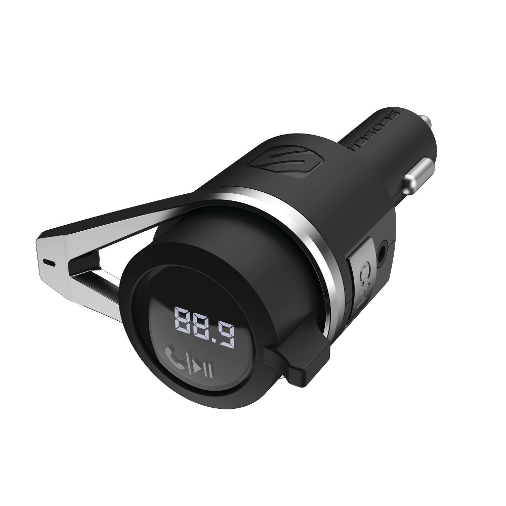 Photos - FM Transmitter Scosche Bluetooth Power Delivery  12W USB-A and 18W USB-C  