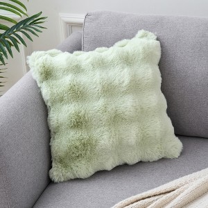 Unique Bargains Faux Fur Cozy Luxury Soft Modern Plush Pillowcase 1 Pc - 1 of 4