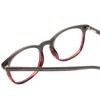 Ernest Hemingway H4850 Designer Acetate Eye Glasses Frame in Gloss Black Silver/Demo Lens 143mm Frame/58mm Lens Width - 4 of 4