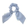 Unique Bargains Women's Grace Bow Hair Ties Hairdo Ties 2.76" Diameter Blue 1 Pc - 3 of 4