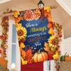 Briarwood Lane Fall House Flag 40x28 For Outdoor Always Be Grateful For Fall House Flag - 4 of 4