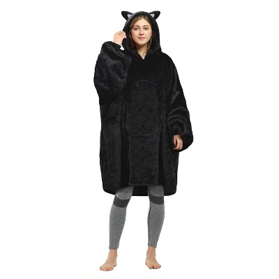 Catalonia Woman Fleece Blanket Hoodie Sweatshirt, Oversized Wearable Blanket for Adults and Teen, Gift for Her, Gift for Him