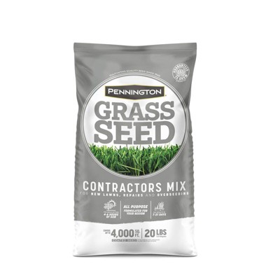 Pennington Contractors Mix Sun or Shade Grass Seed 20 lb Model No. 100516637