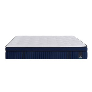 Itopfox Hybrid King Mattress with Ice Silk Cover, Euro Top Gel Memory Foam & 7-Zone Pocketed Coils for Pressure Relief & Cool Sleep - 1 of 4
