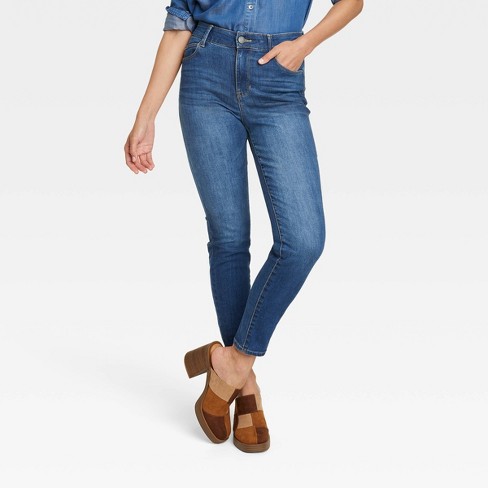 Women's High-rise Skinny Jeans - Knox Rose™ Dark Wash 4 : Target